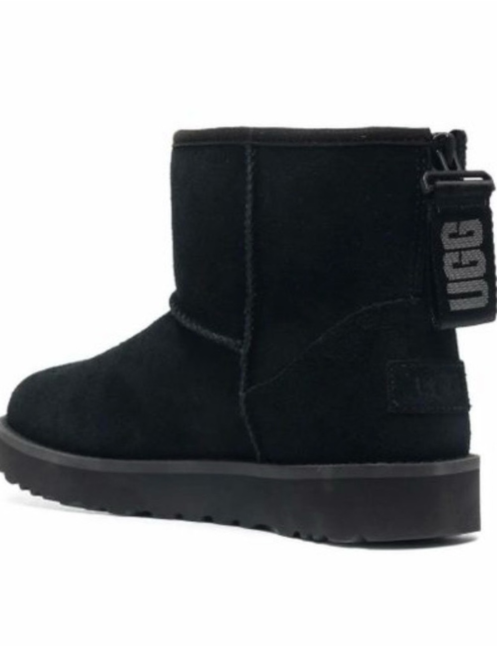 UGG Short Suede Boot - Black New. GREAT PRICE!!!!!!